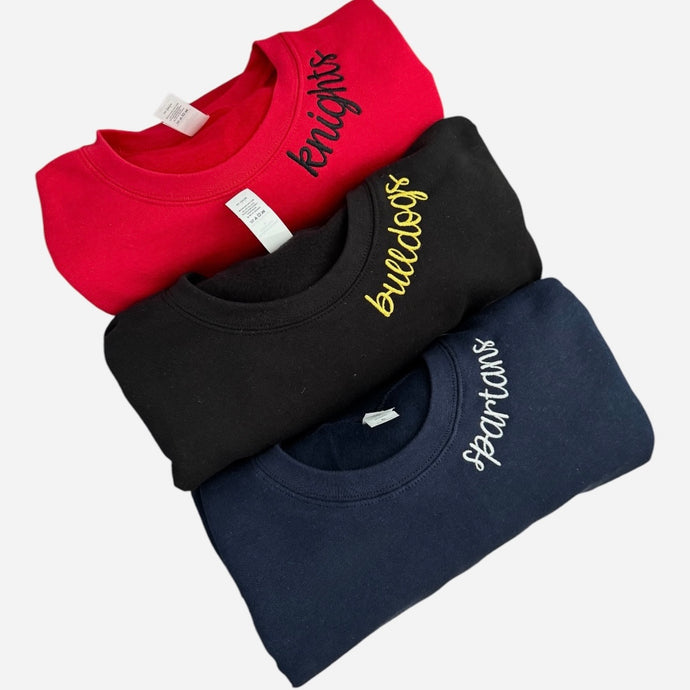 Youth School Spirit Crewneck Sweatshirt