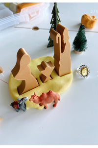 Nativity Scene Playdough Kit