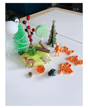 Load image into Gallery viewer, Woodland Christmas Playdough Kit