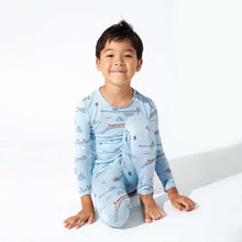 Load image into Gallery viewer, Polar Express Bamboo Kids Pajama Set