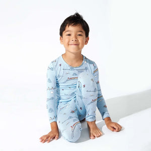 Polar Express Bamboo Kids Pajama Set