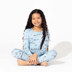 Polar Express Bamboo Kids Pajama Set