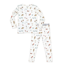 Load image into Gallery viewer, Vintage Winter Bamboo Kids Pajama Set