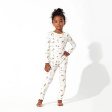 Load image into Gallery viewer, Vintage Winter Bamboo Kids Pajama Set