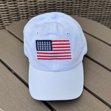 Load image into Gallery viewer, Youth American Flag Baseball Hat