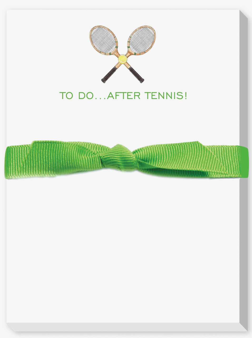 To Do After Tennis Mini Notepad