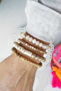 Neutral Bracelet Stack