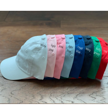 Load image into Gallery viewer, Youth Monogrammed Baseball Hat