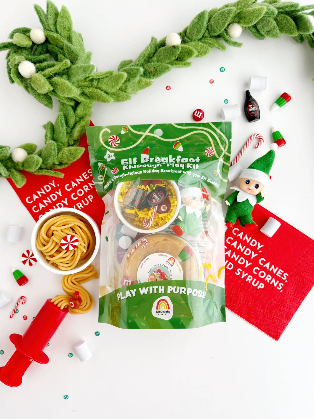 Elf Breakfast (Maple Syrup) KidDough Play Kit