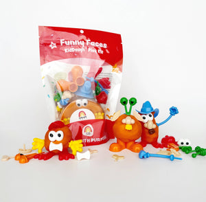 Funny Faces (Mango Tango) KidDough Play Kit