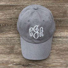 Load image into Gallery viewer, Adult Monogrammed Baseball Hat