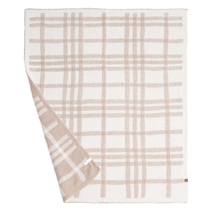 Plaid Print Luxury Soft Baby Blanket