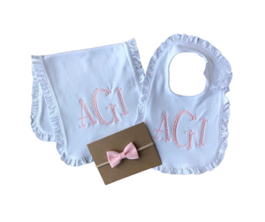 Ruffle Newborn Layette Set