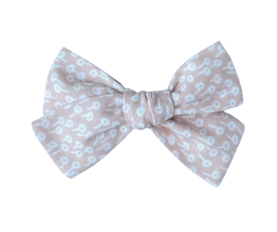 Blush Poppy Bow