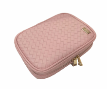 Load image into Gallery viewer, PINK SAND LUXE WOVEN ZIP AROUND