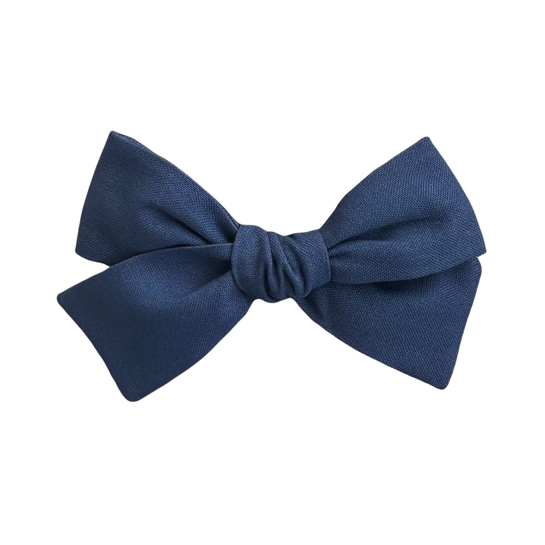 Marine Blue Bow