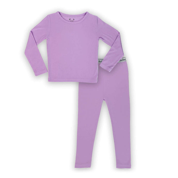 Lavender Bamboo Kids Pajama Set