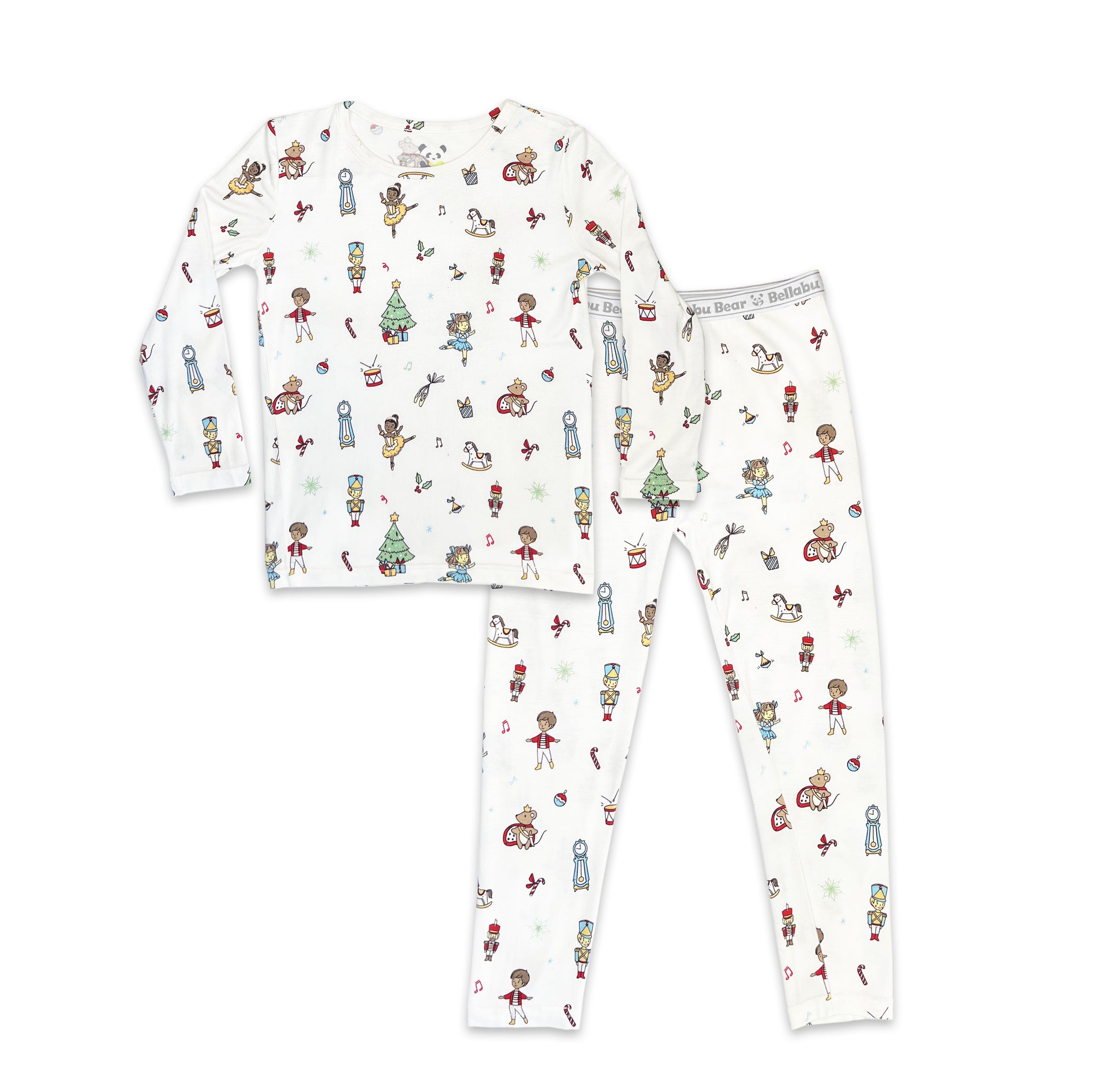 Nutcracker Bamboo Kids Pajama Set – Bows and Belongings