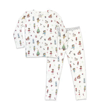 Load image into Gallery viewer, Nutcracker Bamboo Kids Pajama Set