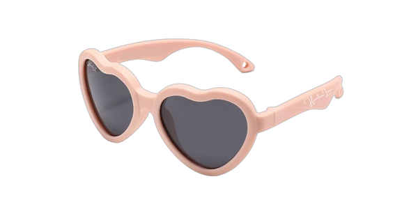 The Baby Bendi Heart Pink Polarized Sunnies