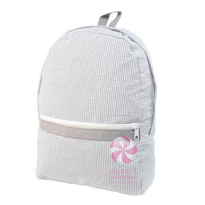 Seersucker Kids Full Size Backpack- 8 COLORS