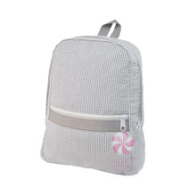 Load image into Gallery viewer, Seersucker Toddler Backpack- 8 COLORS