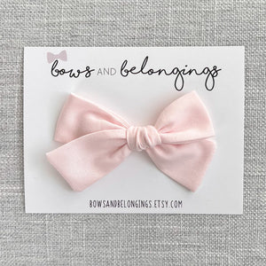 Pearl Pink Bow