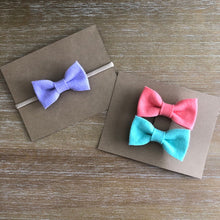 Load image into Gallery viewer, CHOOSE YOUR COLOR Custom Classic Felt Bow