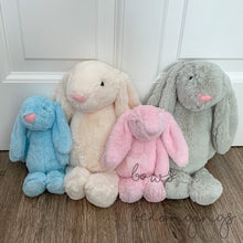 Load image into Gallery viewer, Monogrammed Plush Bunny