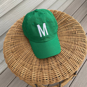 Single Initial Baseball Hat