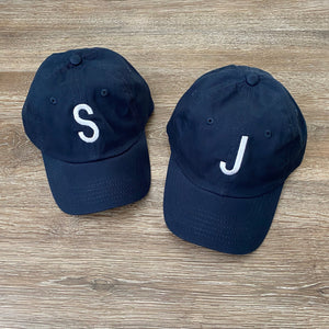 Single Initial Baseball Hat