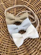 Load image into Gallery viewer, Classic Felt Bow Set: Neutrals Edition