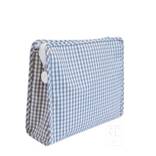 Load image into Gallery viewer, Grey Gingham Medium Roadie