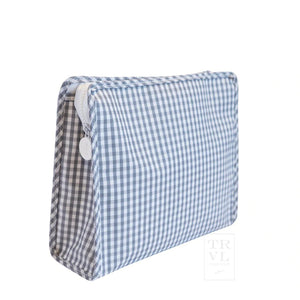 Grey Gingham Medium Roadie