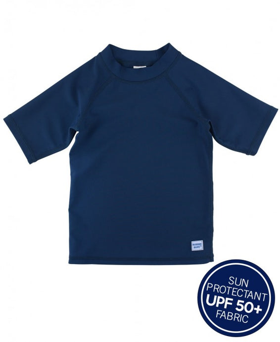 Navy Short Sleeve Rash Guard