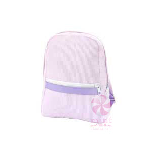 Seersucker Toddler Backpack- 8 COLORS